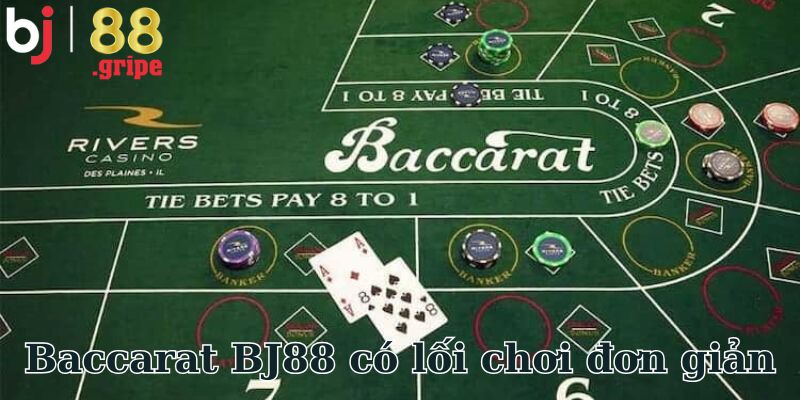 Baccarat BJ88: Game Bài Casino Uy Tín Tỷ Lệ Cao 2026 3 Baccarat BJ88 có lối chơi đơn giản