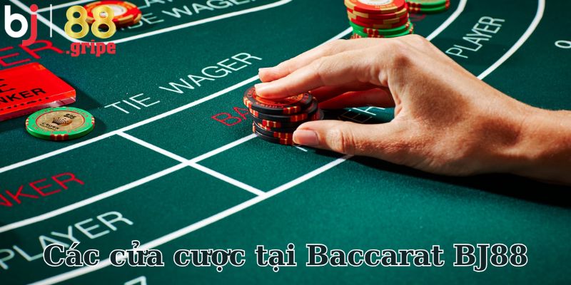 Baccarat BJ88: Game Bài Casino Uy Tín Tỷ Lệ Cao 2026 4 Các cửa cược tại Baccarat BJ88